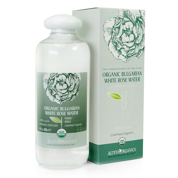 Alteya Organics Organic Bulgarian White Rose Water (17 fl oz