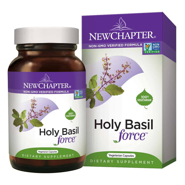 New Chapter Supercritical Holy Basil Force 120 count Smallflower