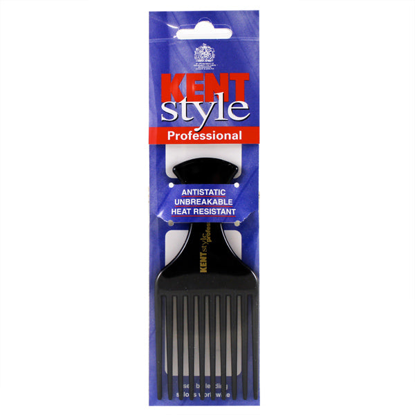 Kent SPC86 Salon-Style Hair Pick and Barber Comb - Pick Comb for Curly Hair  and Afro Parting Comb - Hair Care Comb for Thick Hair - Kent Quality