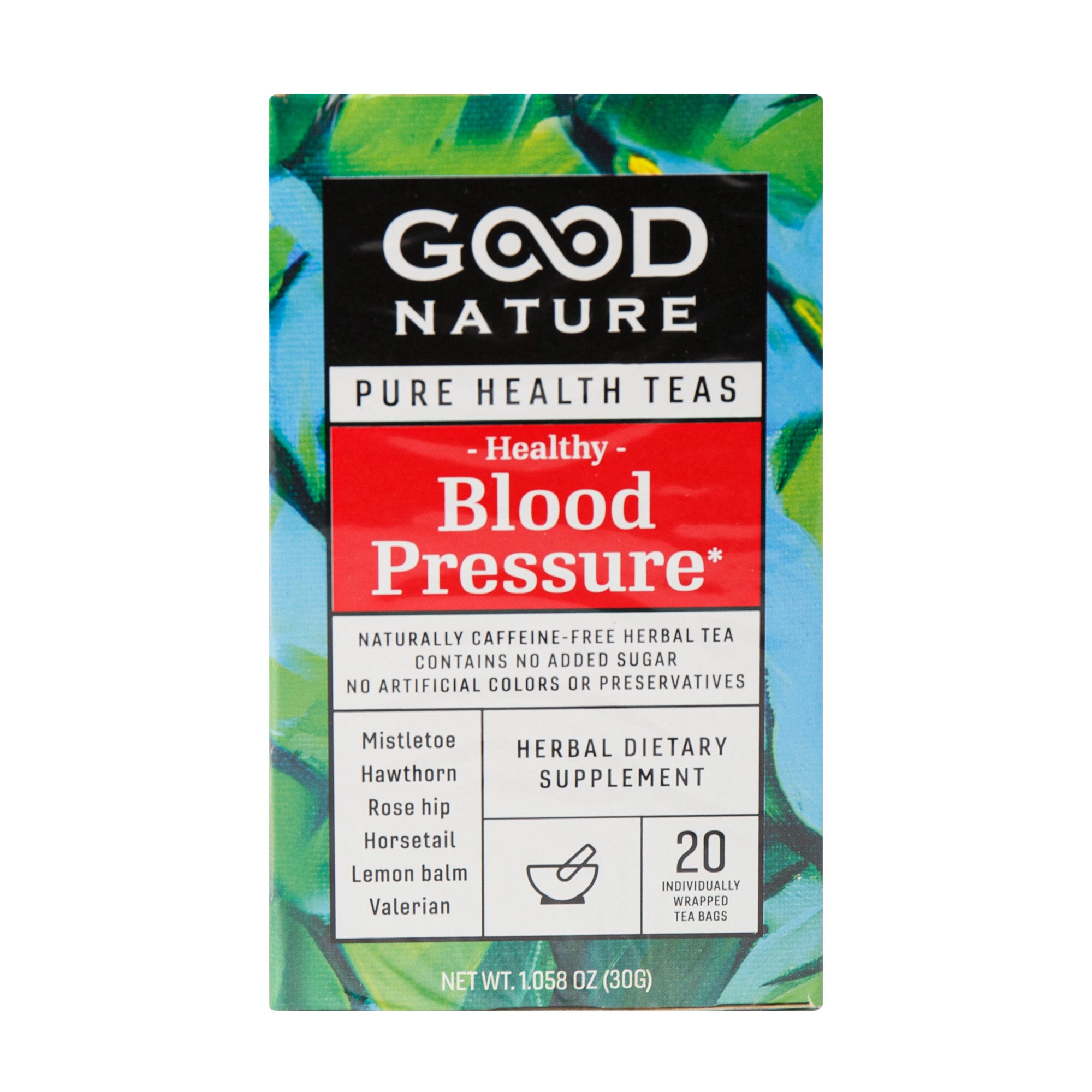 Good Nature Healthy Blood Pressure Tea Bags 20 count