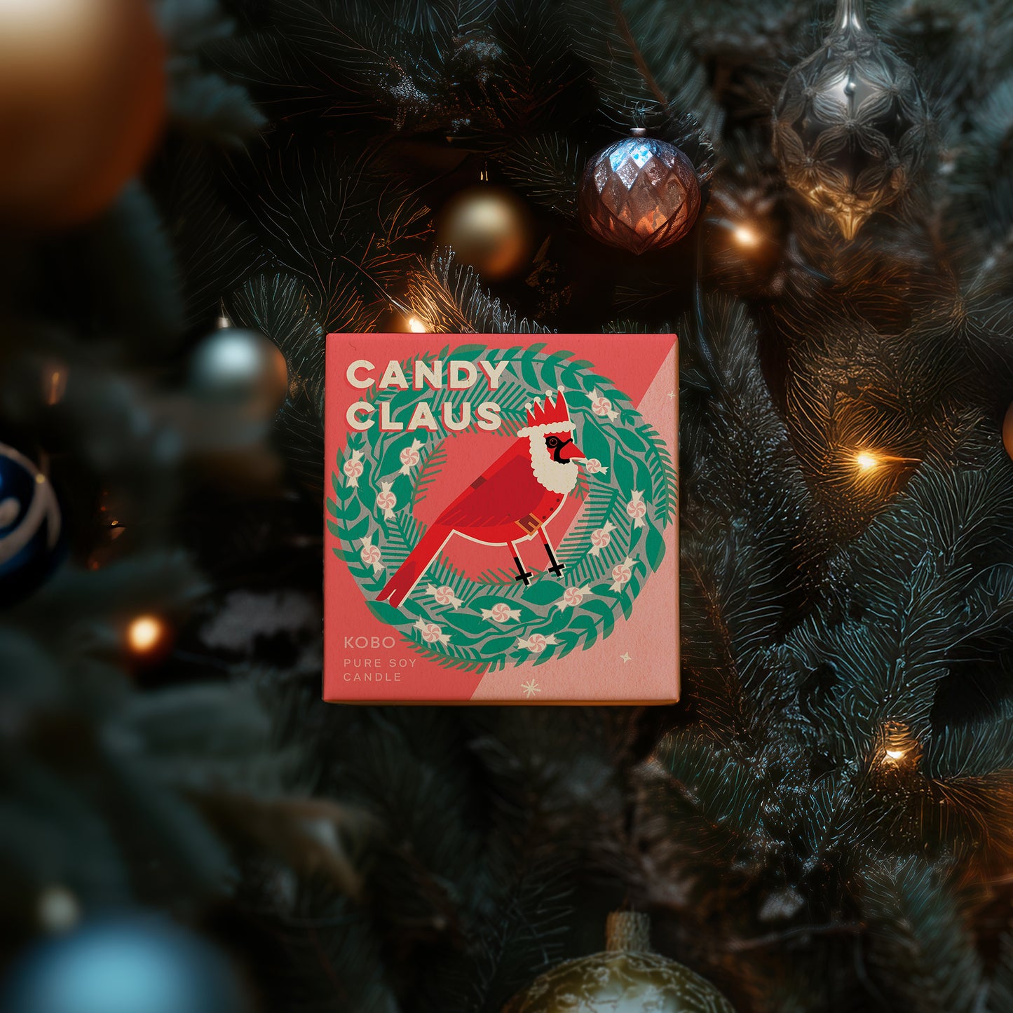 Alternate Image of Candy Clause Candle