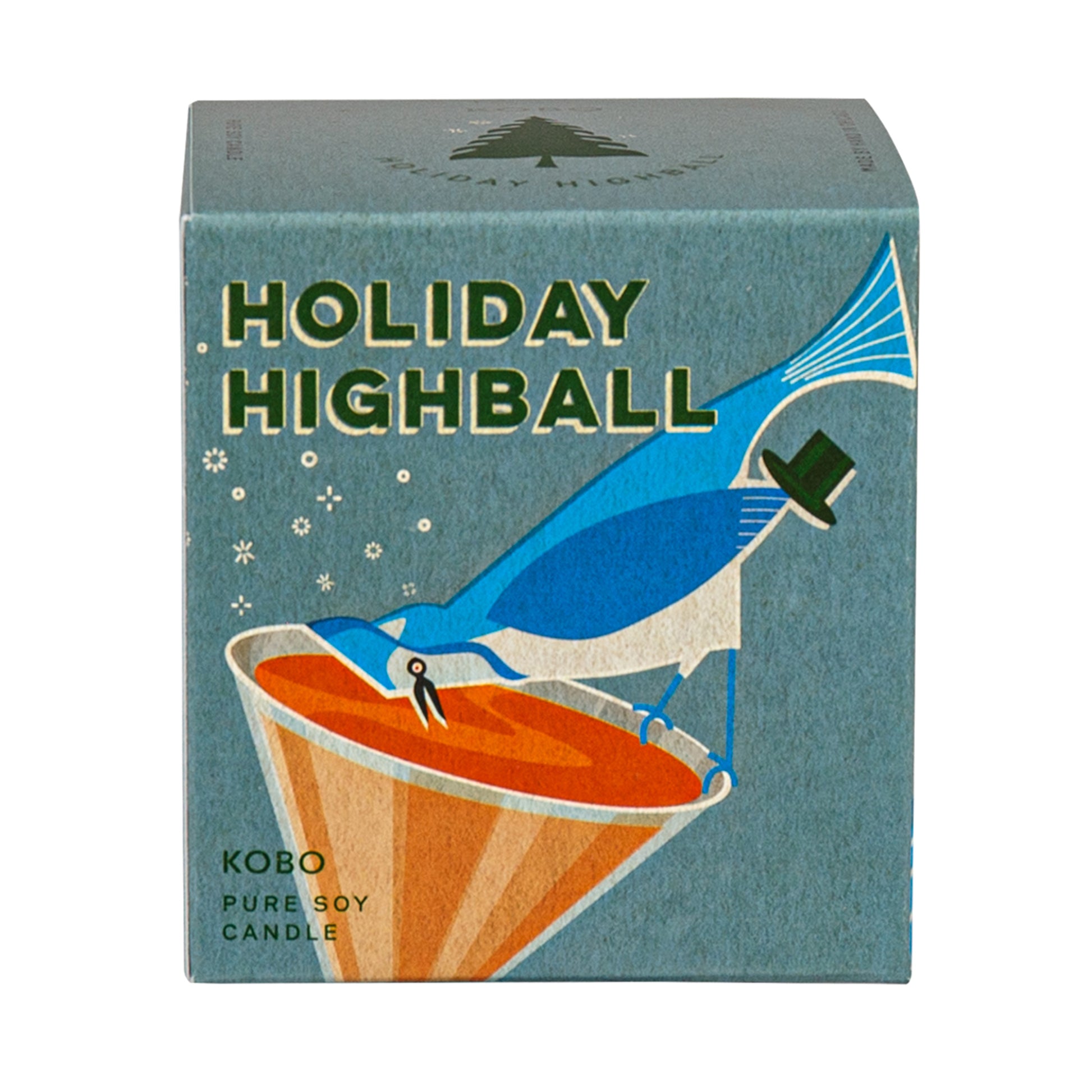 Primary Image of Holiday Highball Candle