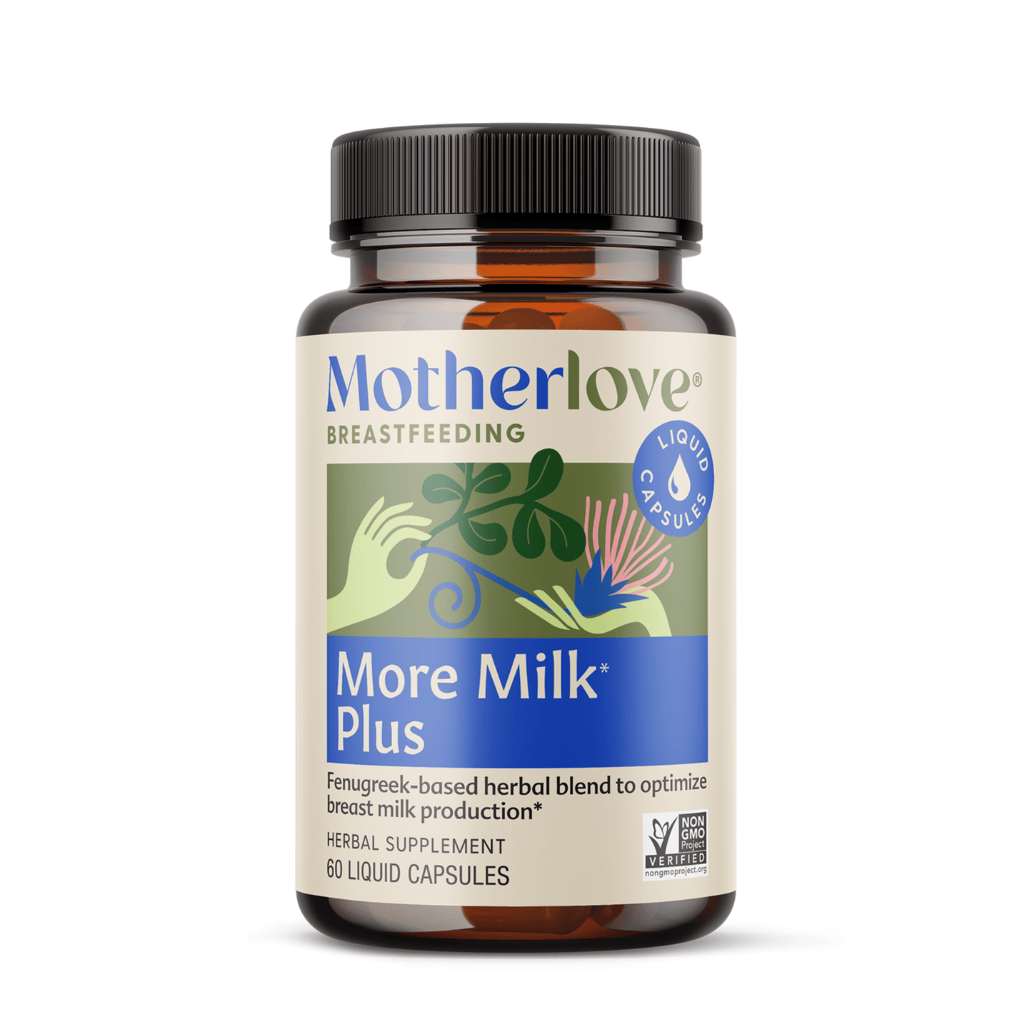 Primary Image of More Milk Plus Liquid Capsules (60 count)