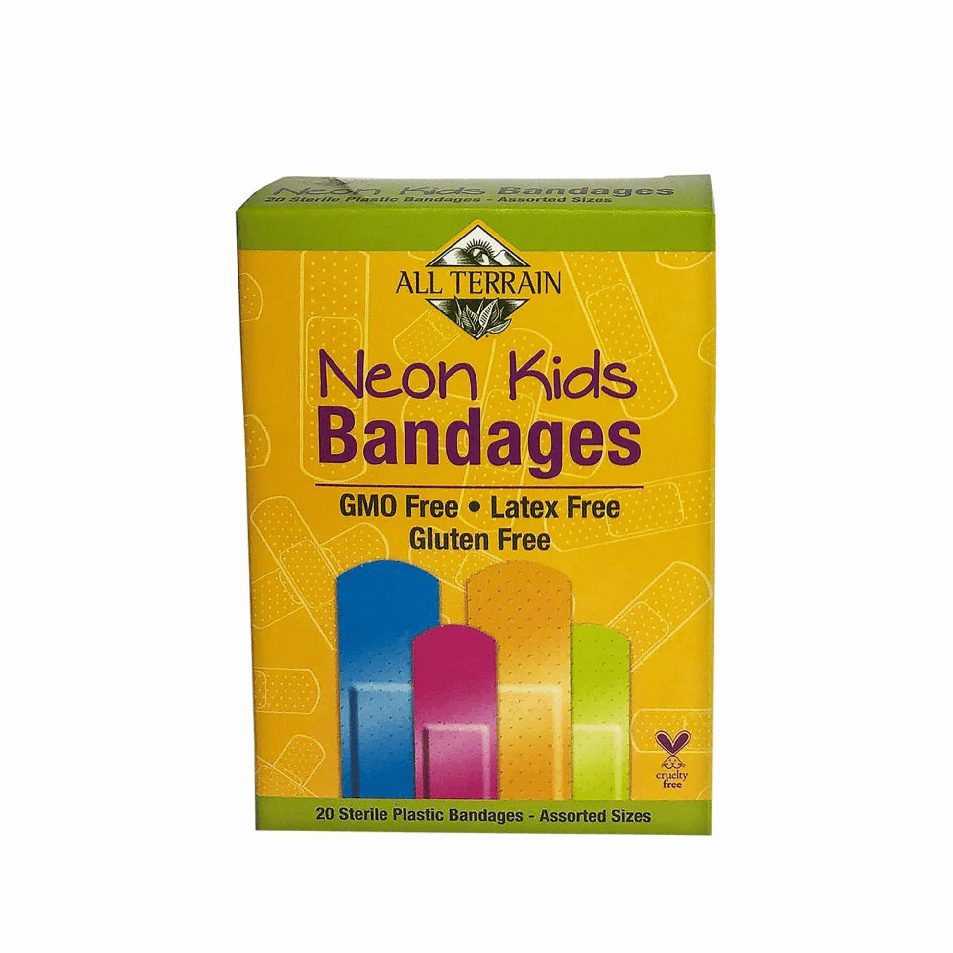 All Terrain Neon Kids Bandages (20 count) #10087708 – Smallflower