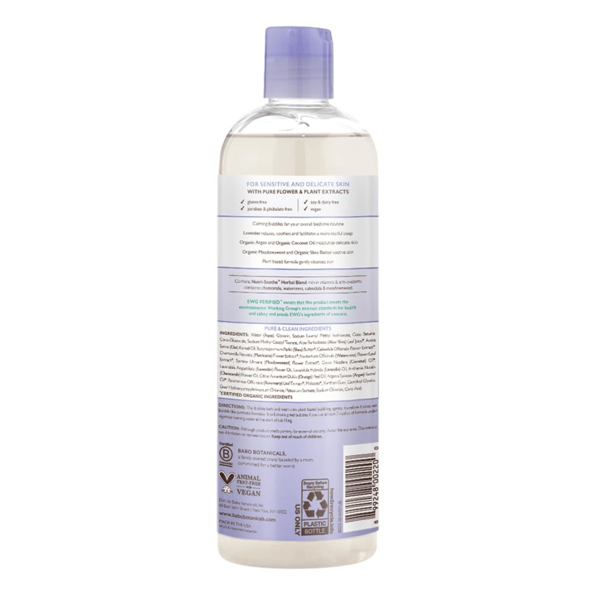 Alternate Image of Calming Lavender Bubble Bath & Wash