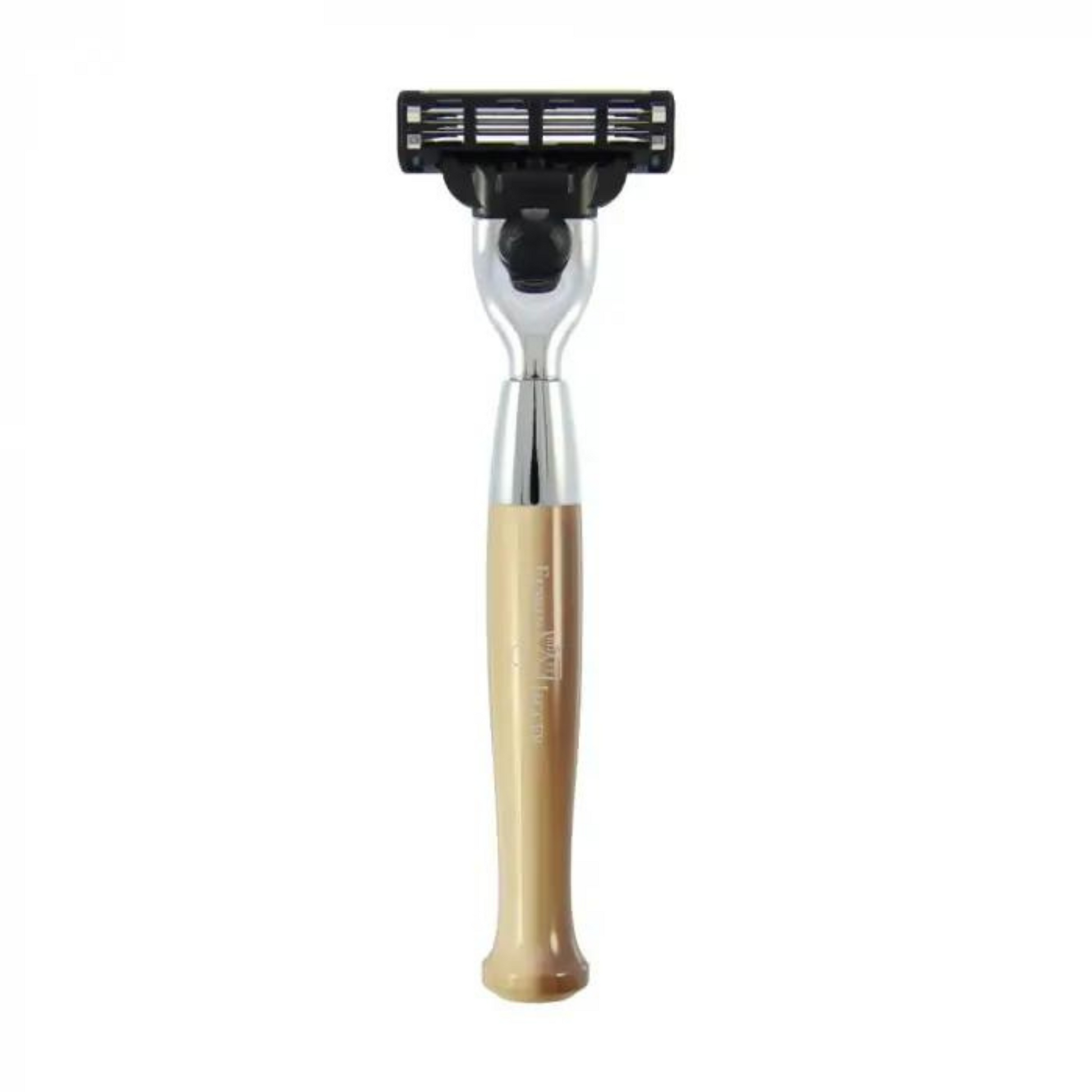 Primary Image of Chrome Plated Imitation Horn Mach-3 Razor