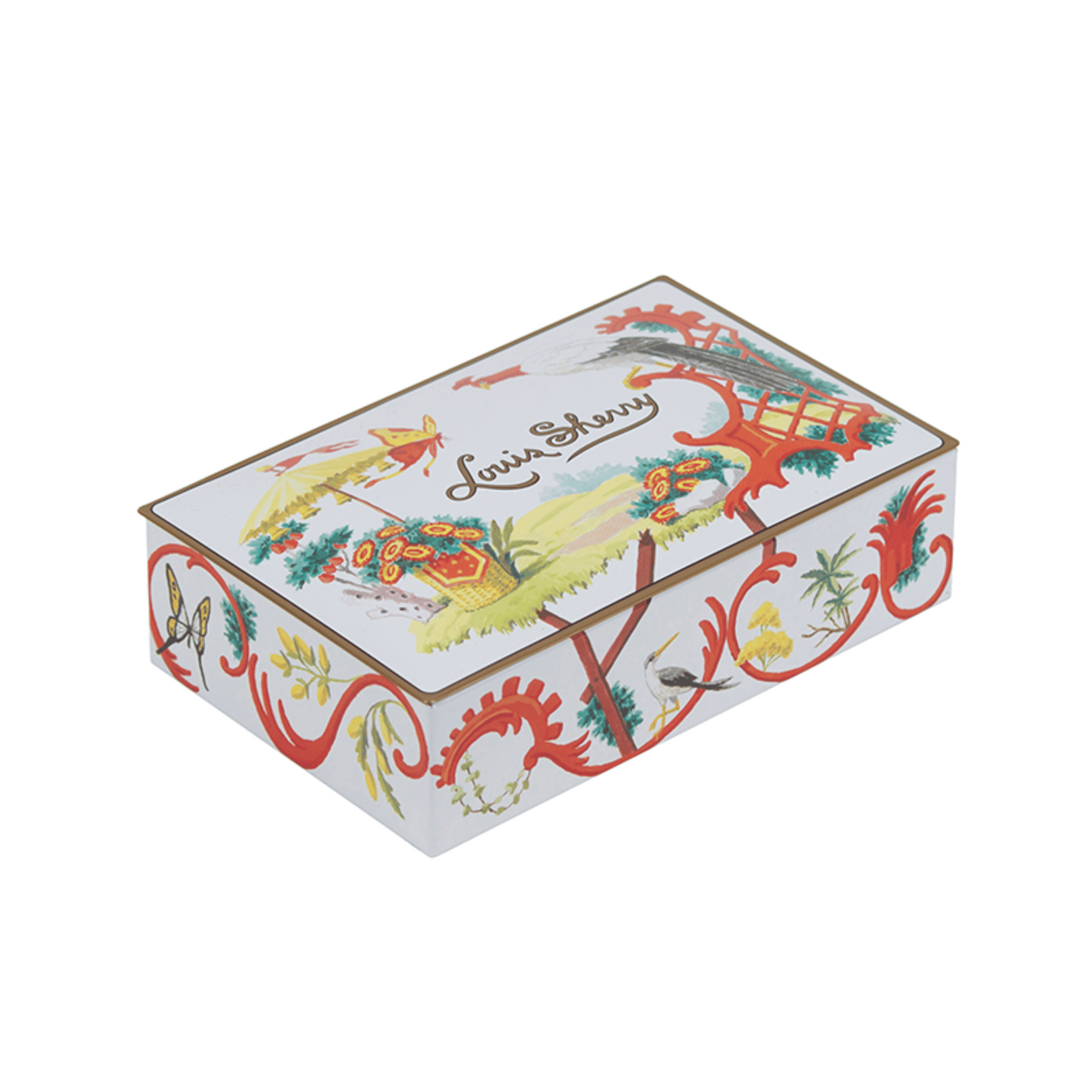 Louis Sherry Harrison Howard Jardin Chinois Chocolate Tin (12 pieces ...