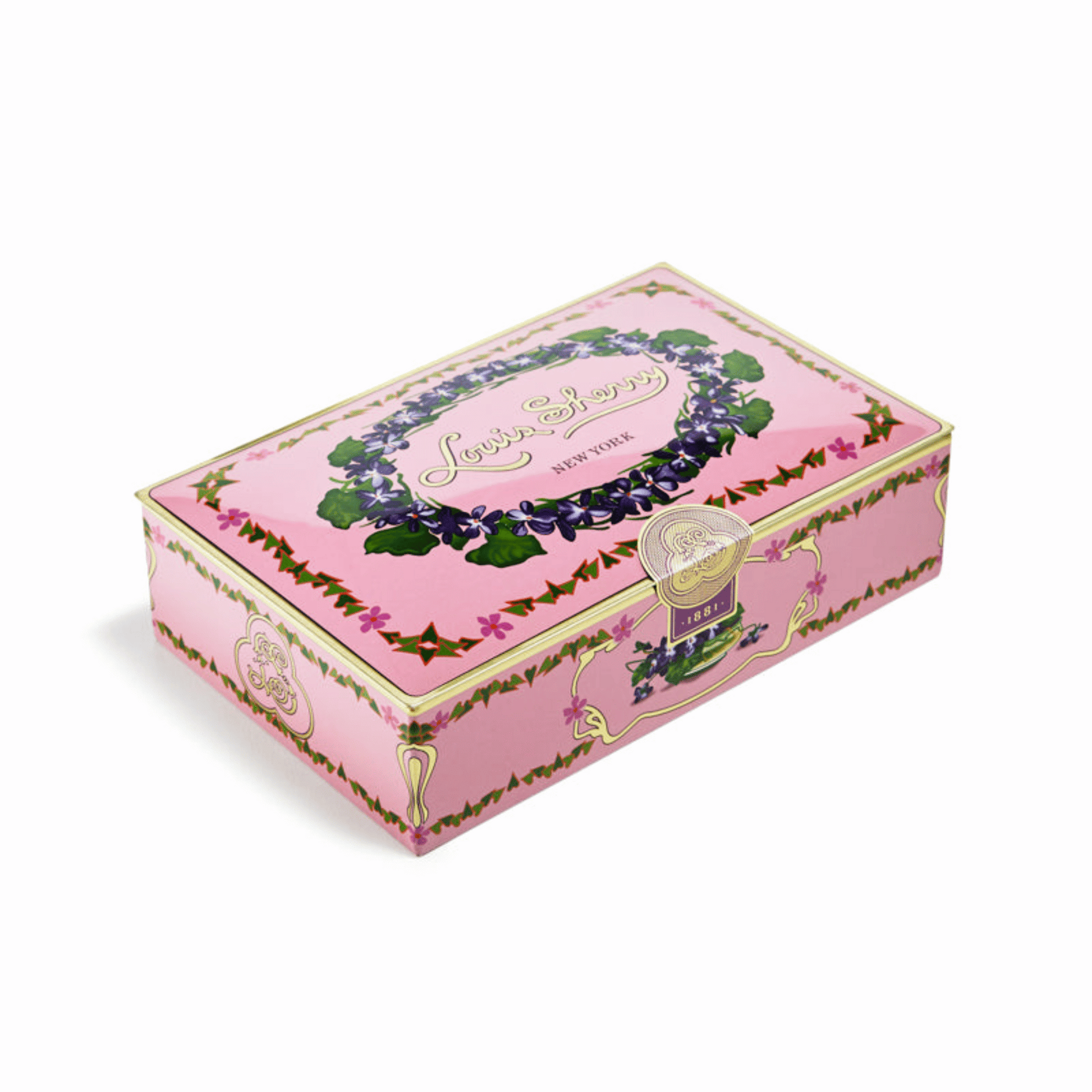 Primary Image of Orchid (Pink) Chocolate Tin