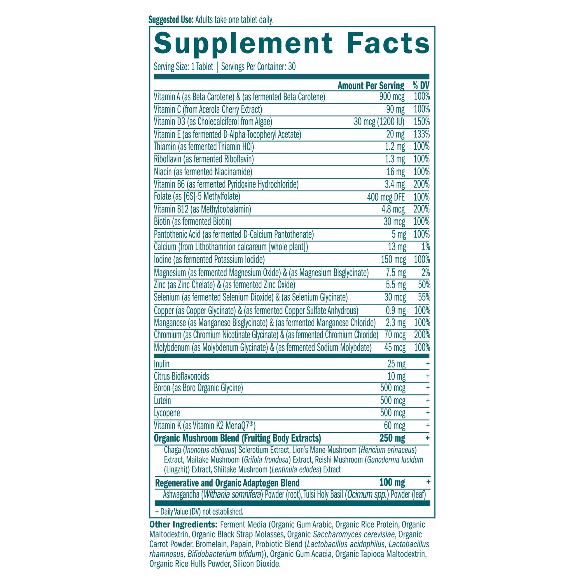 Alternate Image of Men's 40+ One Daily Multivitamin