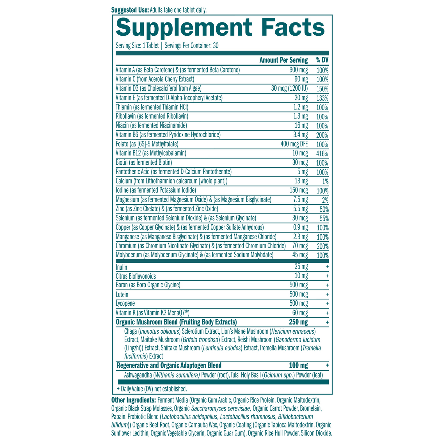 Alternate imgae of Women's 40+ One Daily Multivitamin