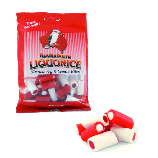 Primary image of Strawberry and Cream Licorice Bites