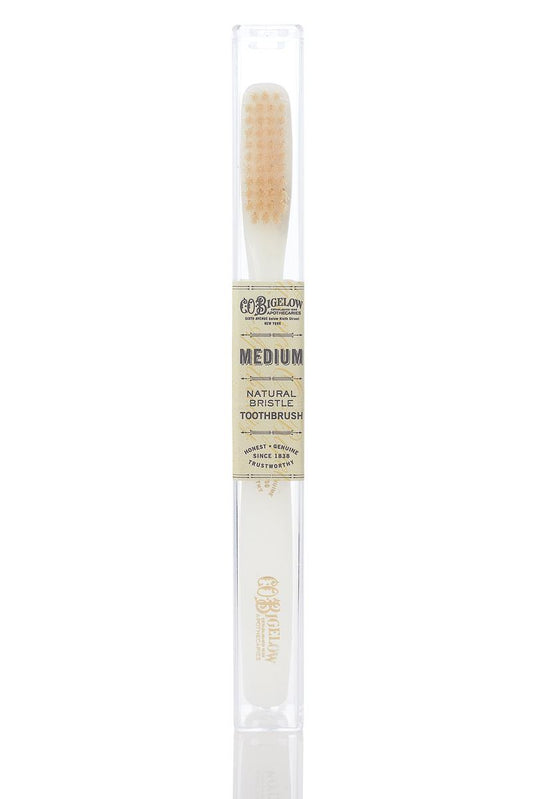 Primary image of Natural  Bristle Toothbrush - Medium Ivory