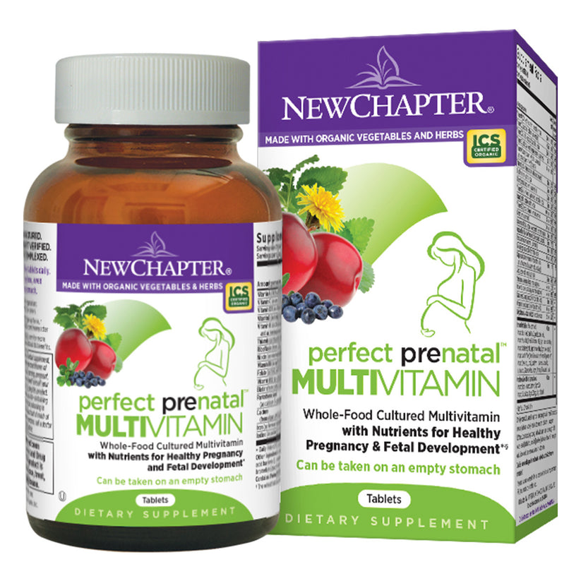 New Chapter Perfect Prenatal Multivitamin (192 count) – Smallflower