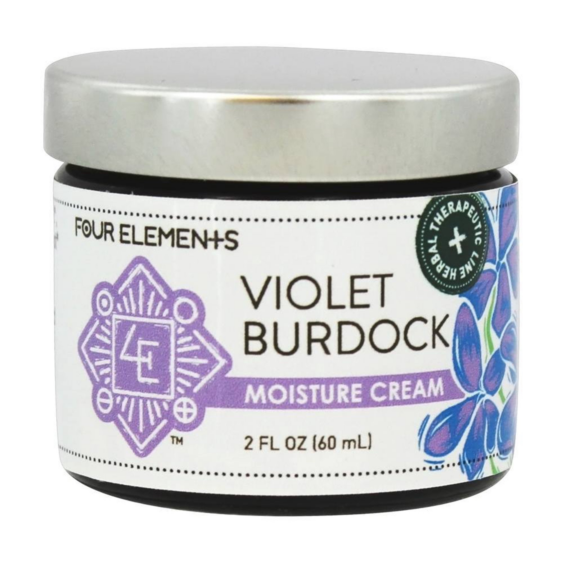 Primary Image of Four Elements Violet Burdock Breast & Body Balm (2 fl oz) 