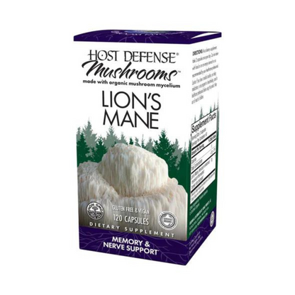 Primary Image of Host Defense Lion's Mane Capsules (120 count) 