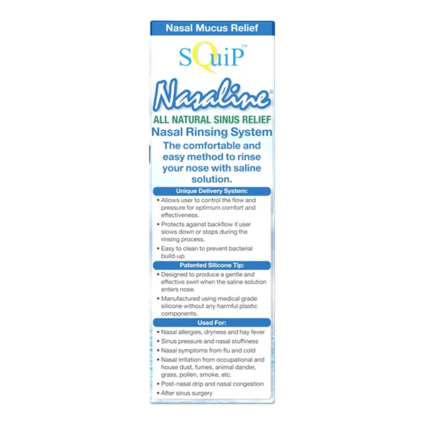 Nasaline Nasal Irrigator  #22287