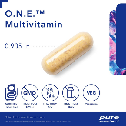 Pure Encapsulations O.N.E. Multivitamin Capsules (60 count) #10085802