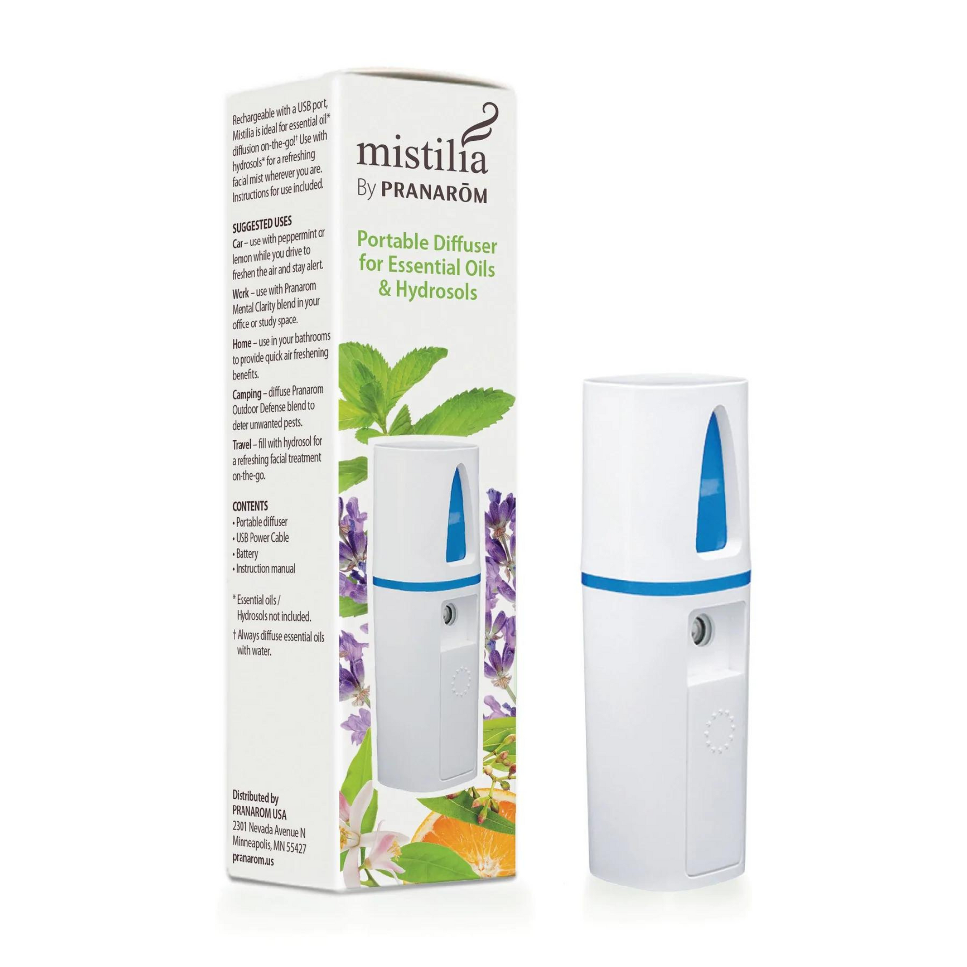 Primary Image of Pranarom Mistilia Portable Diffuser