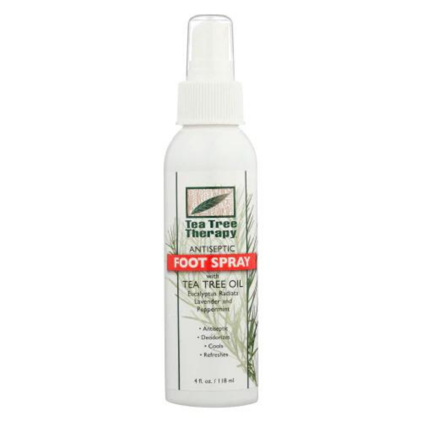 Primary Image of Tea Tree Therapy Antiseptic Foot Spray (4 fl oz)