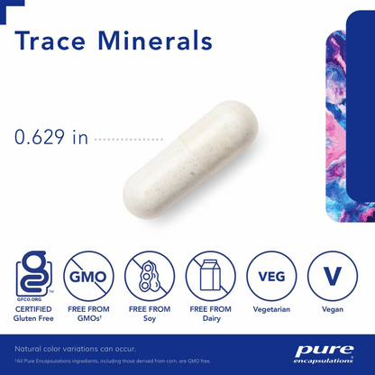 Pure Encapsulations Trace Minerals Capsules (60 count) #10085806