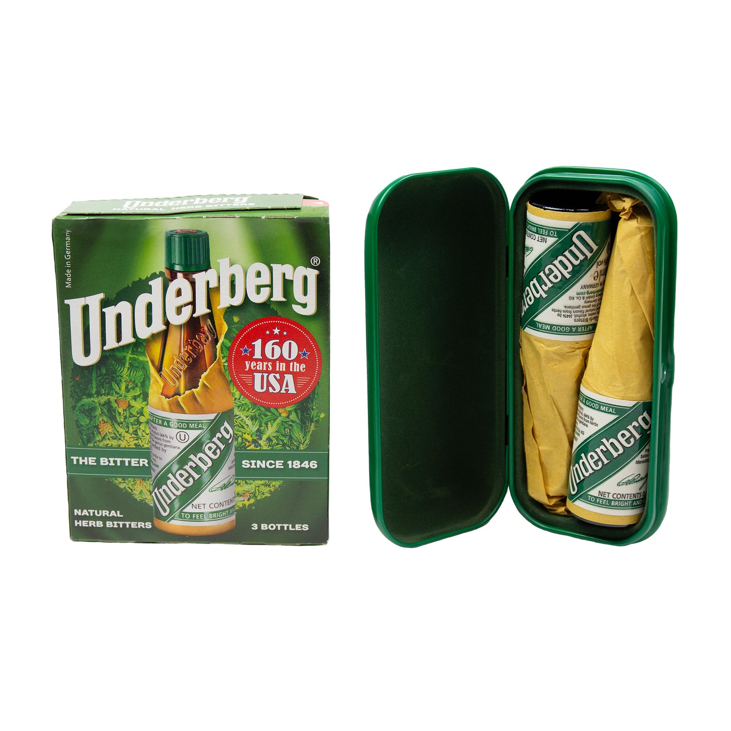 Underberg Tin Case and 3 Pack Bundle #10084112