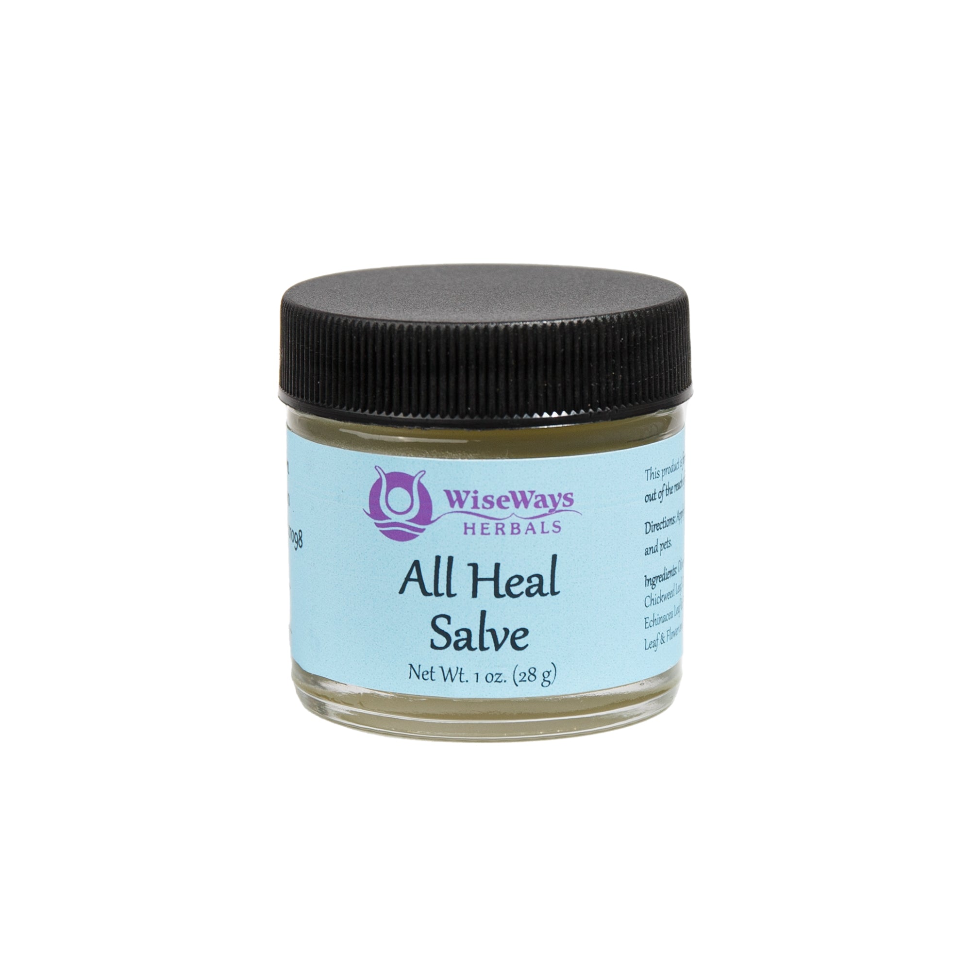 WiseWays Herbals All Heal Salve (1 oz) – Smallflower