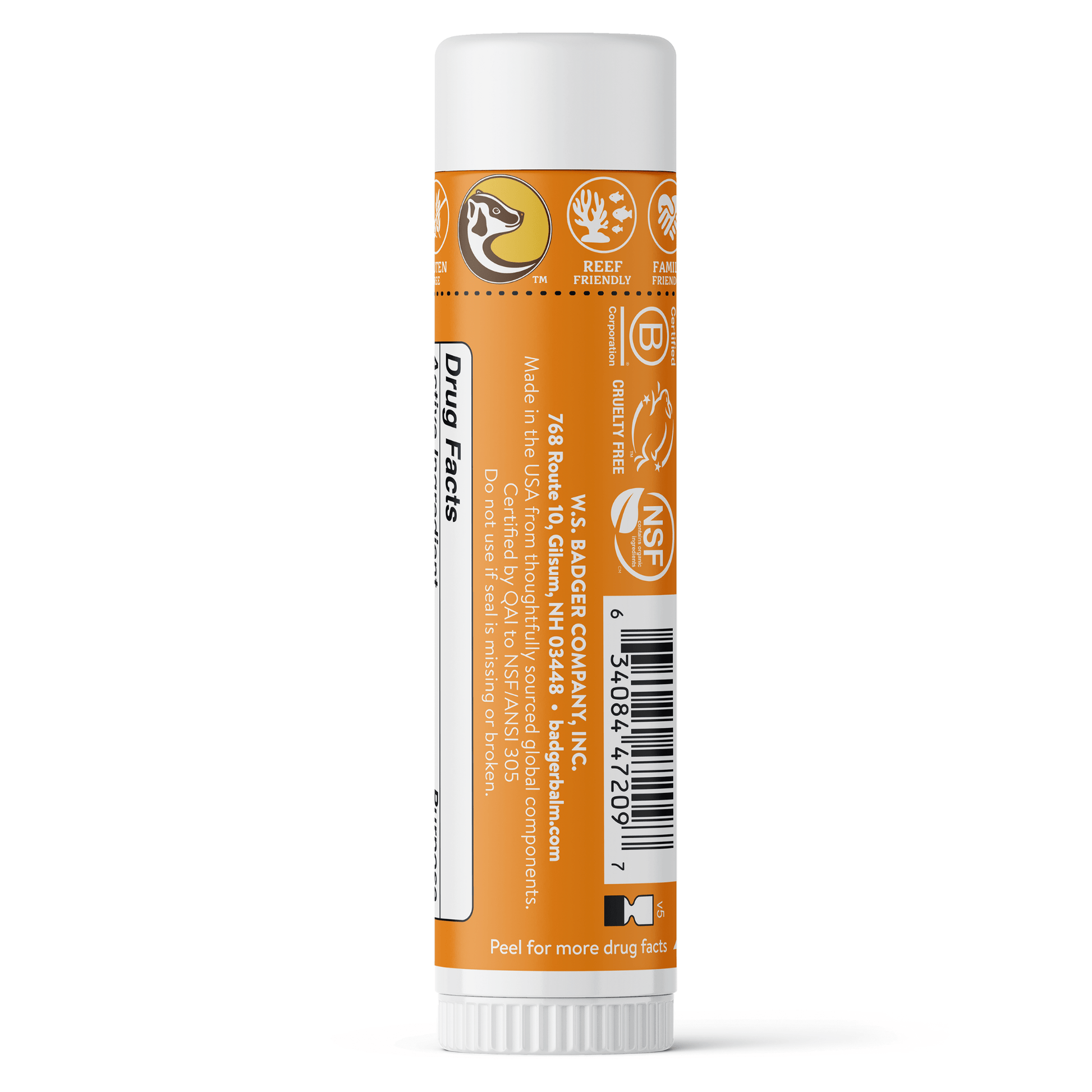 Alternate Image of Kids Sunscreen Stick SPF 35 Back